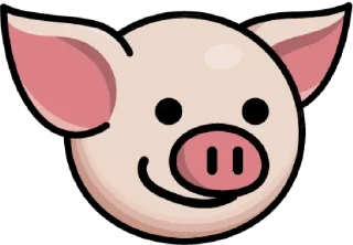 Sticker from LIHKG Pig