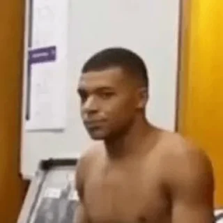 Sticker from Mbappe