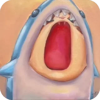😮 emoji Рисунки Telegram sticker 2 of 8