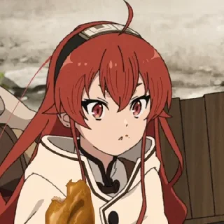 Sticker from Mushoku Tensei 2 @Roodeus