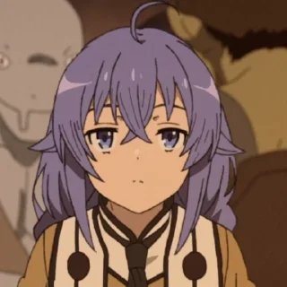 😐 emoji Mushoku Tensei 2 @Roodeus Telegram sticker 15 of 88