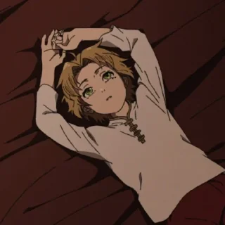 ☹️ emoji Mushoku Tensei 2 @Roodeus Telegram sticker 7 of 88