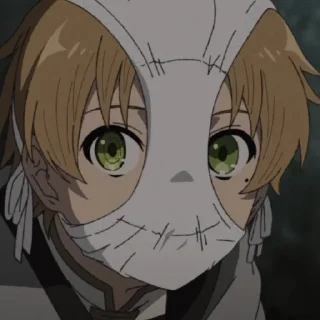 😶 emoji Mushoku Tensei 2 @Roodeus Telegram sticker 5 of 88