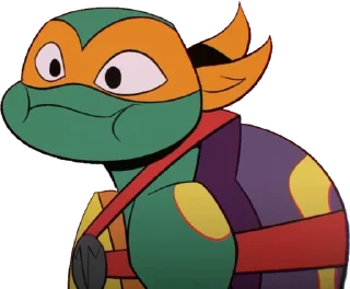🙂 emoji 🧡 Michelangelo 🧡 Telegram sticker 14 of 16