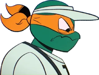 😠 emoji 🧡 Michelangelo 🧡 Telegram sticker 9 of 16