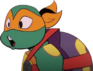 😲 emoji 🧡 Michelangelo 🧡 Telegram sticker 15 of 16