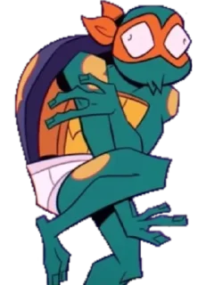 🔞 emoji 🧡 Michelangelo 🧡 Telegram sticker 2 of 16