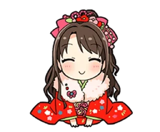 Sticker from Cinderella Girls Cute