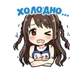 Sticker from Cinderella Girls Cute