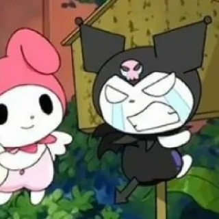 Sticker from my melody and kuromi @STICKIT