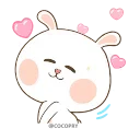 ☺️ emoji Marshmallow Couple2-@MochaStickers Telegram sticker 5 of 27