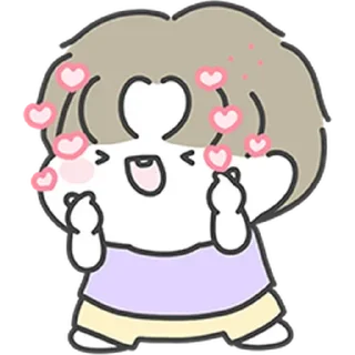 Sticker from Tiny Couple @MochaStickers
