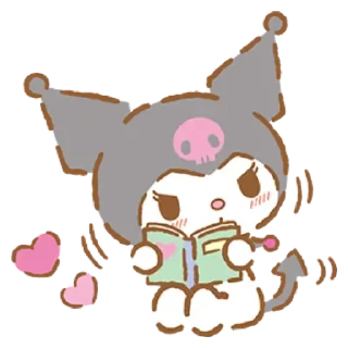 Sticker from kuromi and my melody