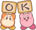 Sticker from Kirby