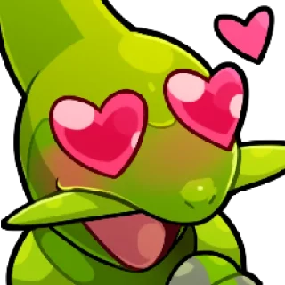 😍 emoji Pokemon Telegram sticker 17 of 69