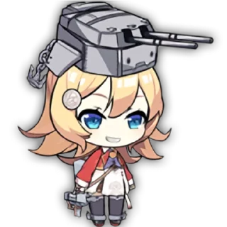 Sticker from Azur Lane Chibi