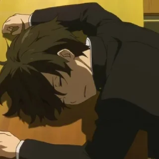 ➖ emoji Houtarou Oreki . @QuqnuC . Telegram sticker 21 of 57