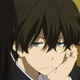 ➖ emoji Houtarou Oreki . @QuqnuC . Telegram sticker 24 of 57
