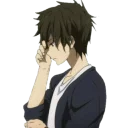 Sticker from houtarou oreki
