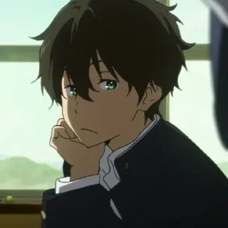 ➖ emoji Houtarou Oreki . @QuqnuC . Telegram sticker 9 of 57
