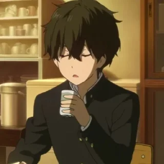 ➖ emoji Houtarou Oreki . @QuqnuC . Telegram sticker 17 of 57