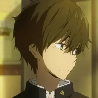 ➖ emoji Houtarou Oreki . @QuqnuC . Telegram sticker 1 of 57