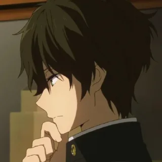 ➖ emoji Houtarou Oreki . @QuqnuC . Telegram sticker 5 of 57