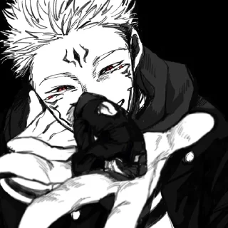 Sticker from ⌜ Sukuna 🔥 ⌟  ᨒ @KurumiFan ⛩️