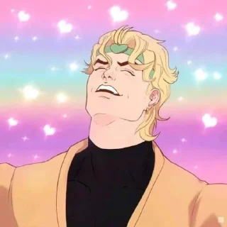 Sticker from Jojo's Bizarre Adventure | @longroadtohell