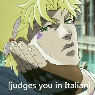 Sticker from Jojo's Bizarre Adventure | @longroadtohell