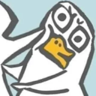 💨 emoji Duck Duck Telegram sticker 5 of 60