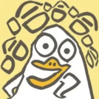 💨 emoji Duck Duck Telegram sticker 24 of 60