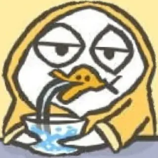 💨 emoji Duck Duck Telegram sticker 11 of 60