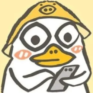 💨 emoji Duck Duck Telegram sticker 2 of 60