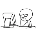 💻 emoji Memes, memes everywhere Telegram sticker 11 of 100