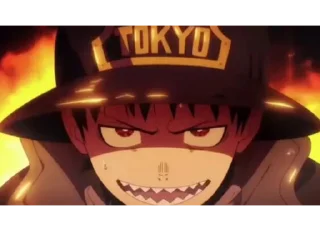 Sticker from Fire Force
