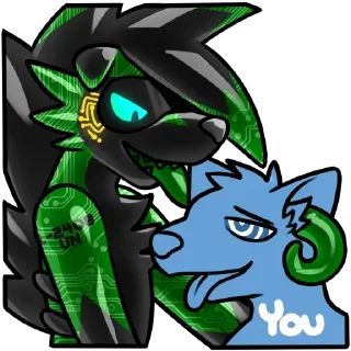 Sticker from UN