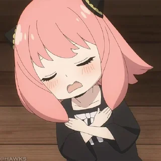 🍥 emoji 🍥 Anya Forger (@TodorokiShouto) Telegram sticker 23 of 120