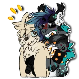 🤗 emoji Kiara! Telegram sticker 7 of 12