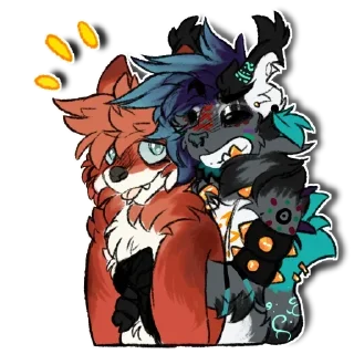 🤗 emoji Kiara! Telegram sticker 6 of 12