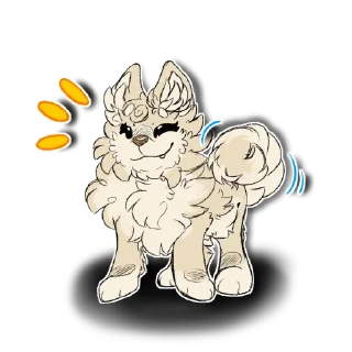 😇 emoji Kiara! Telegram sticker 8 of 12