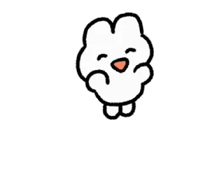Sticker from やさうさちゃん
