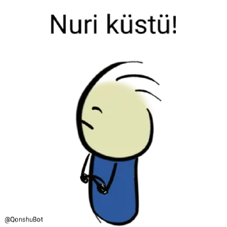 😒 emoji Nuri @Qonshubot Telegram sticker 13 of 31