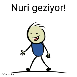 🚶‍♂️ emoji Nuri @Qonshubot Telegram sticker 10 of 31