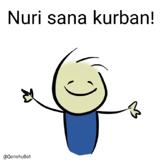 🤗 emoji Nuri @Qonshubot Telegram sticker 18 of 31