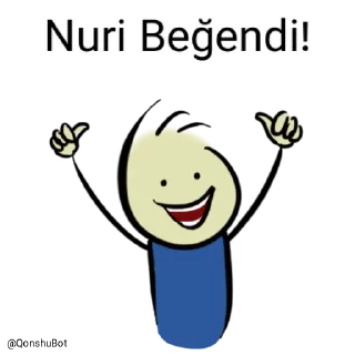 👍 emoji Nuri @Qonshubot Telegram sticker 20 of 31