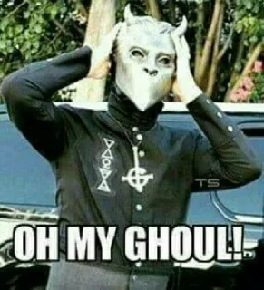 😑 emoji Ghost Telegram sticker 5 of 38