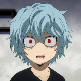😧 emoji Shigaraki Tomura @StickersofAnime Telegram sticker 6 of 73