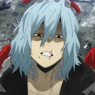 🧵 emoji Shigaraki Tomura @StickersofAnime Telegram sticker 23 of 73