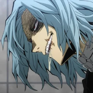 😈 emoji Shigaraki Tomura @StickersofAnime Telegram sticker 10 of 73